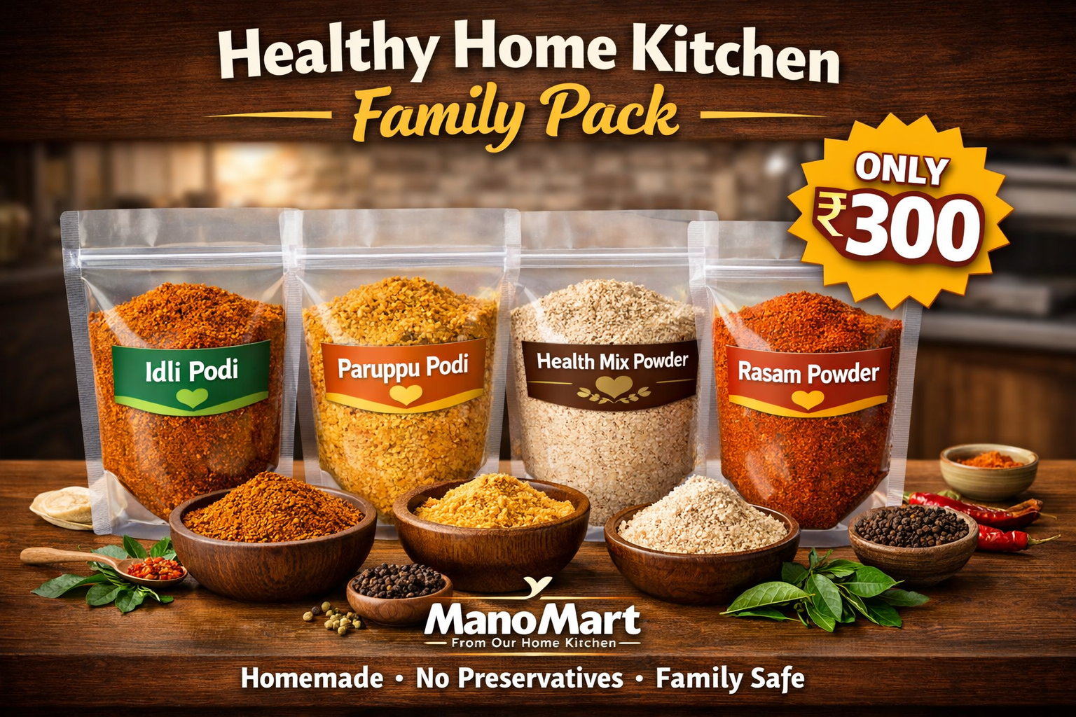 Healthy Home kitchen 