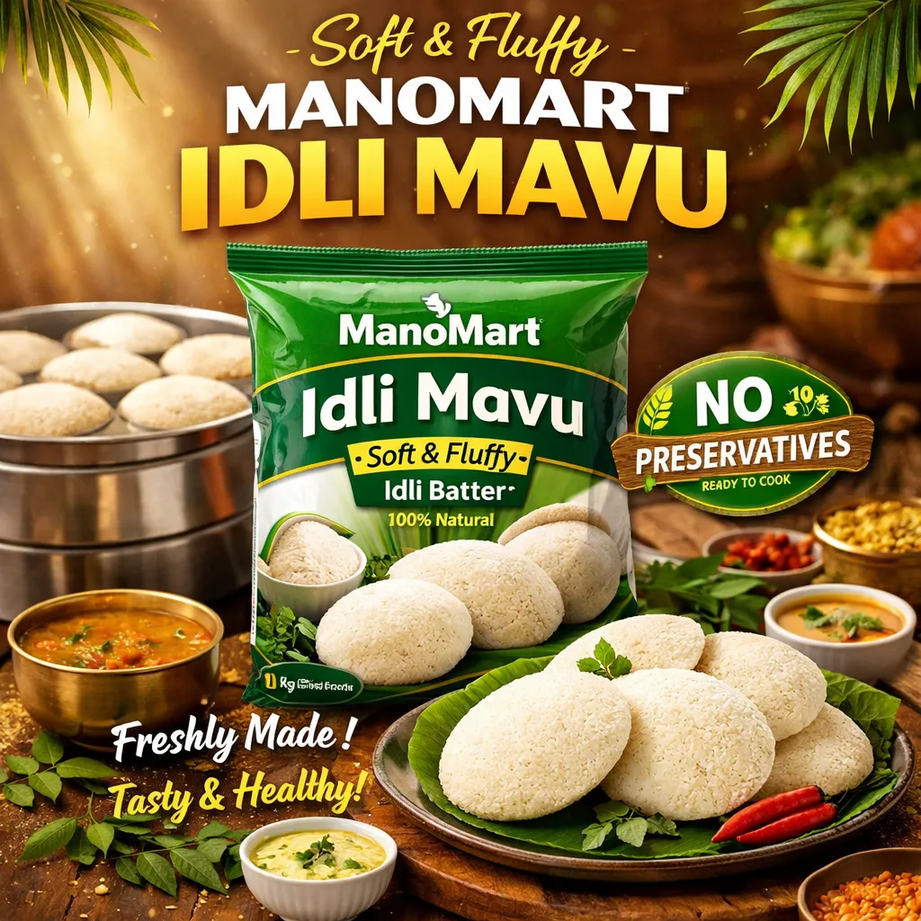Idli mavu (batter)
